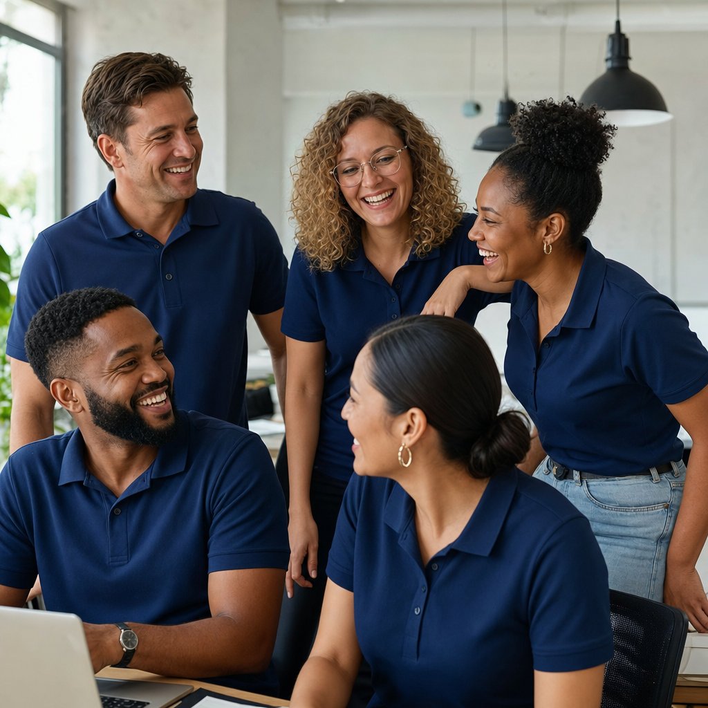 Custom apparel for businesses