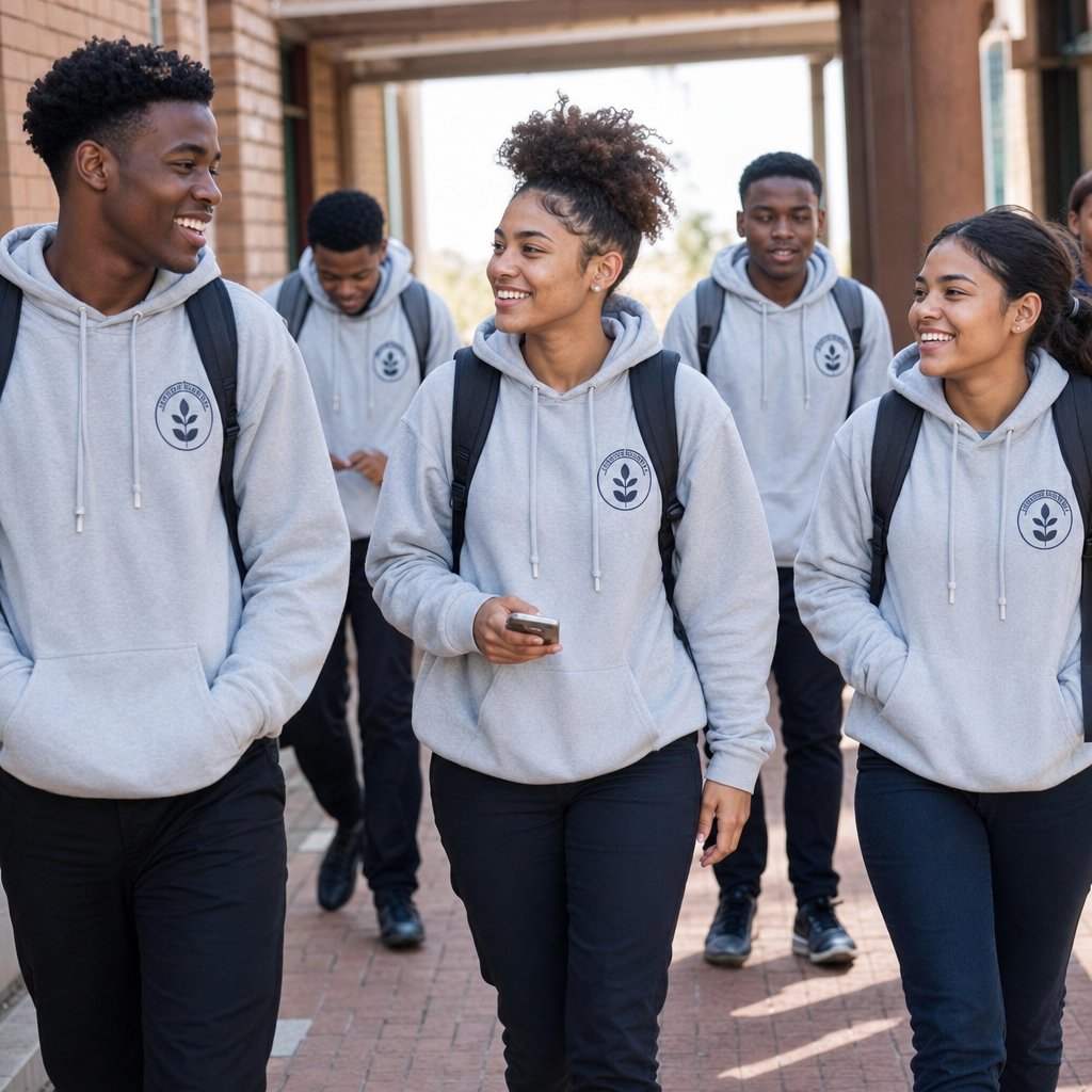 Custom school apparel